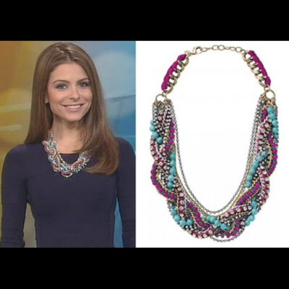 Stella & Dot | Vivid Bamboleo Rhinestone+Handwoven Cupchain Statement Ne… - Picture 10 of 16